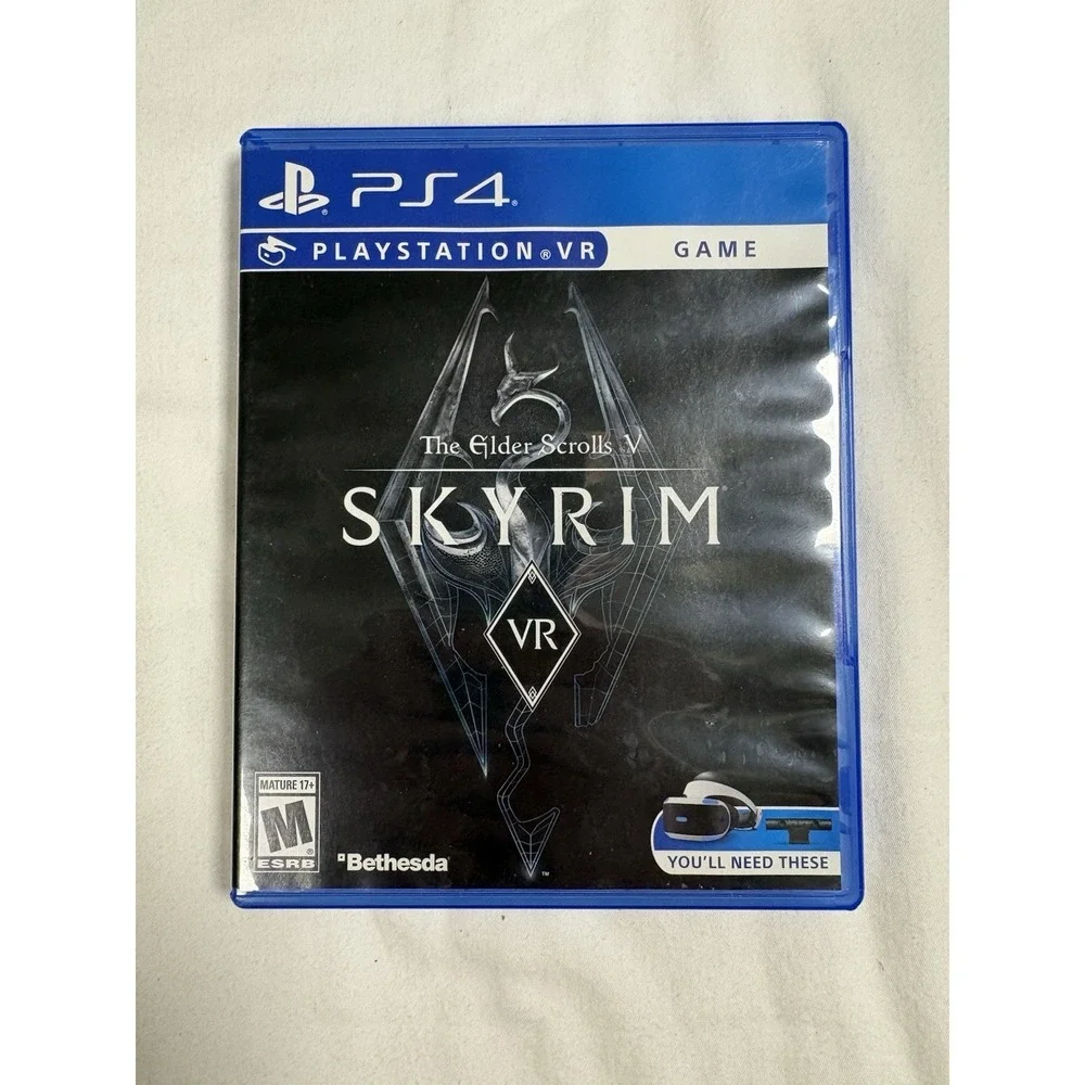 Skyrim VR - Sony PlayStation 4 PS4 Complete CIB Pristine‎ Mint Condition Tested